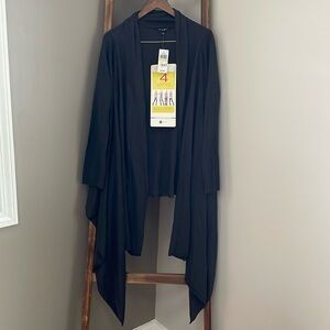 cable & gauge charcoal grey sweater. NWT